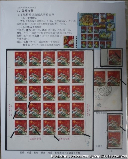[转载]洛阳老马的1框《红军邮》邮集